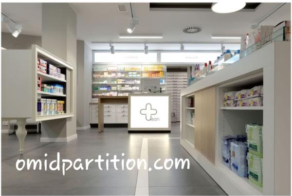 طراحی واجرای دکور داروخانه