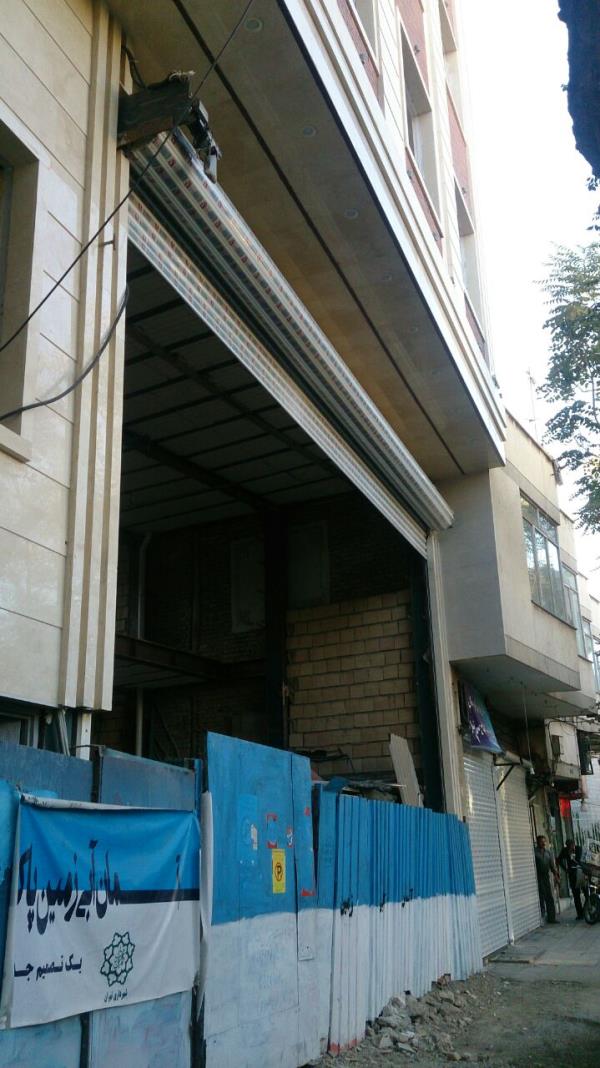 کرکره برقی با طول ۱۲متر 