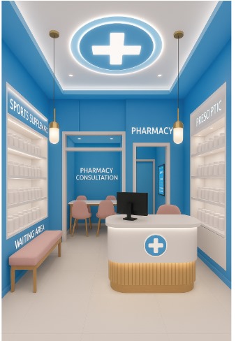 قفسه داروخانه