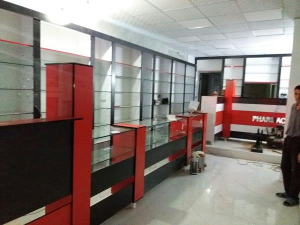 طراحی وقفسه بندی داروخانه
