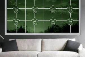 پنجره دکوراتیو شیشه