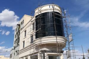 نمای فریم لس شیشه 