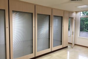 پارتیشن دوجداره پرده خور