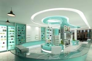 طراحی واجرای قفسه داروخانه