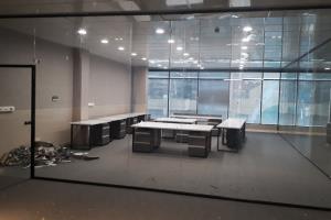 نمای شیشه  فریم لس 