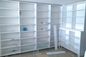 قفسه داروخانه طبقه بندی داروخانه ویترین داروخانه پیشخوان وگیشه داروخانه دکوراسیون داروخانه