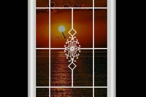 پنجره دکوراتیو شیشه